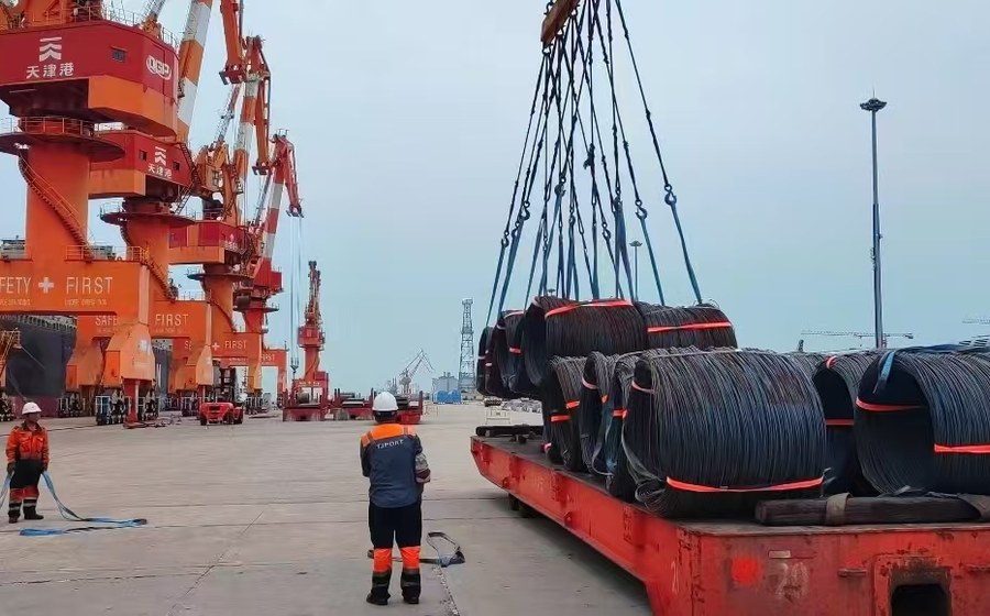 Brazil 5,000 Tons Wire Rod Shipment