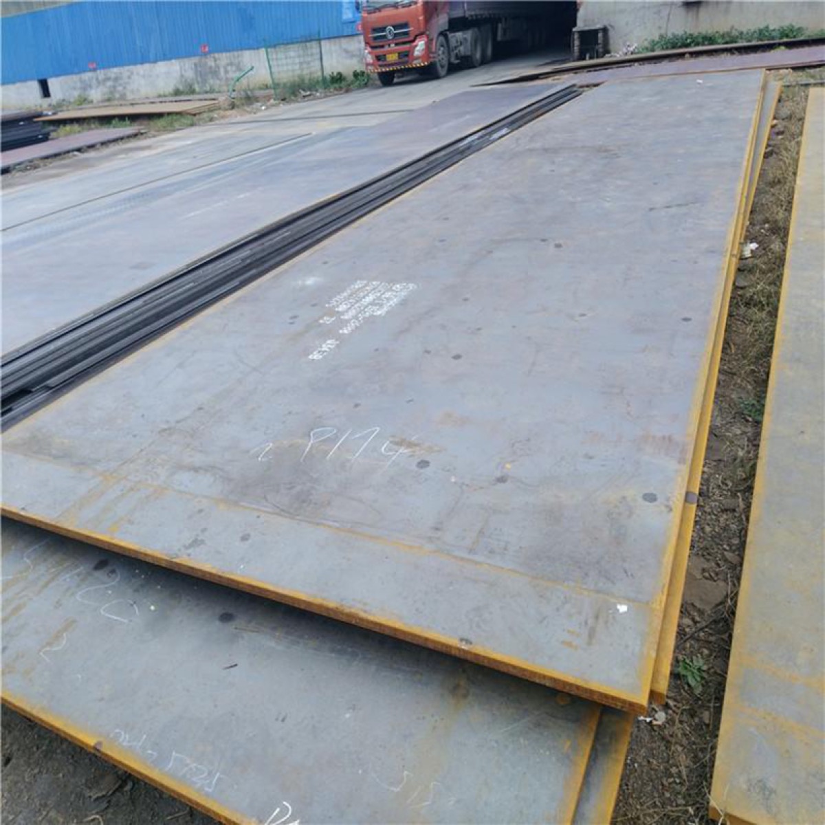 Carbon structural plate yard