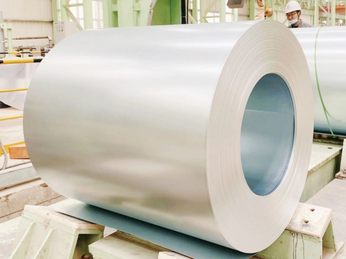 Al-Zn coated coil workshop stock