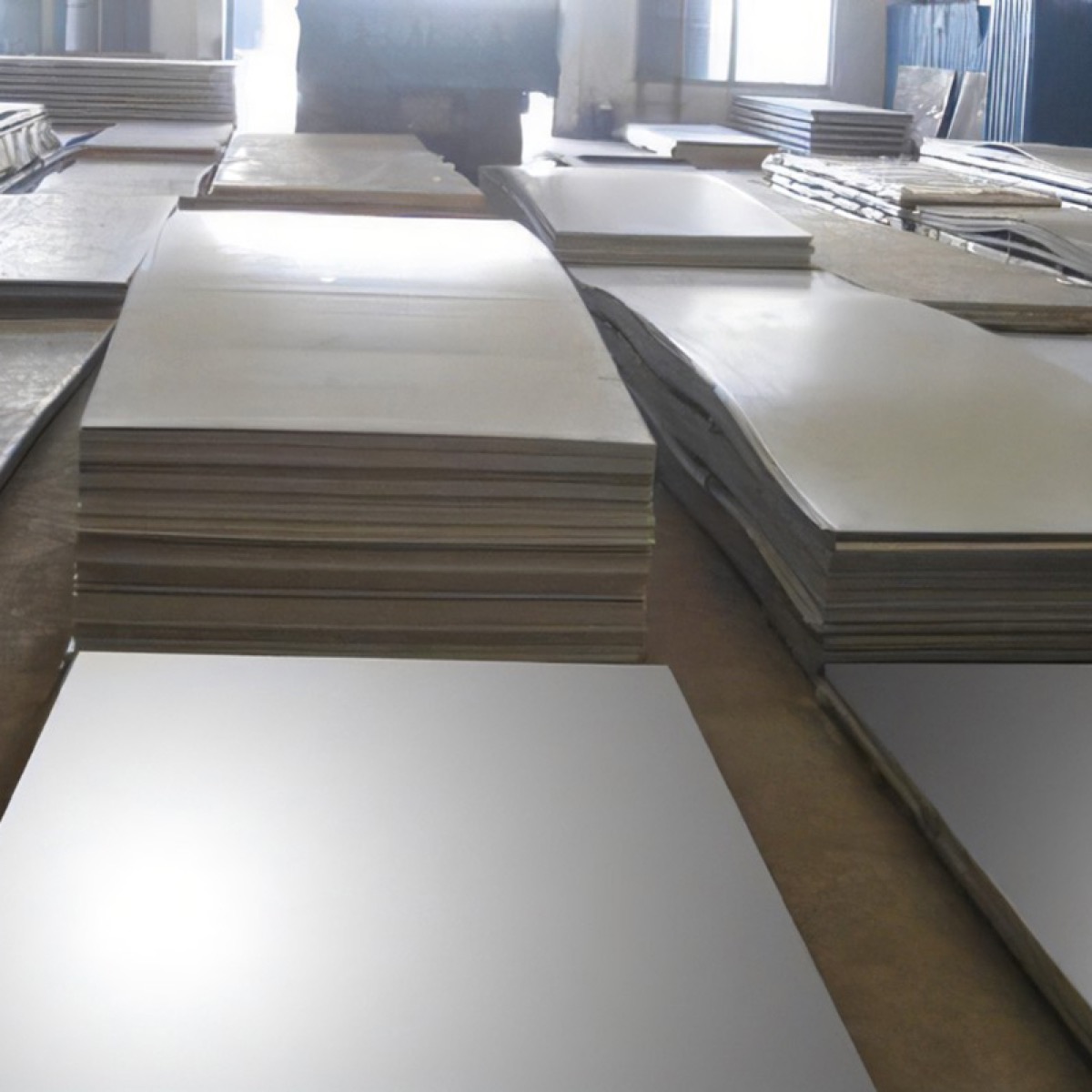 Stainless plate warehouse stock
