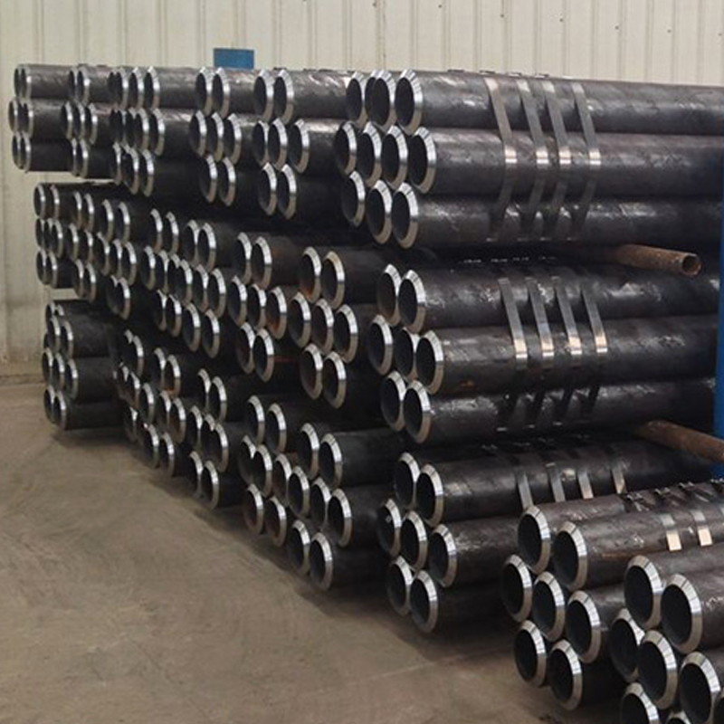 Spiral welded pipe black stock