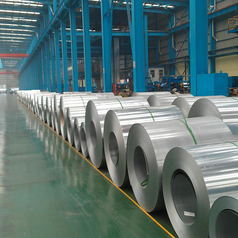 Al-Zn coated coil clean workshop stock