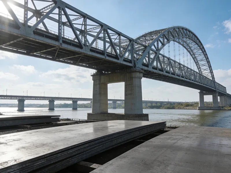 Bridge structural steel plate project