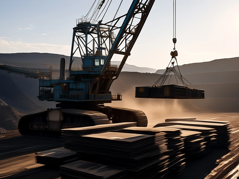 Heavy equipment and mining machinery steel plate