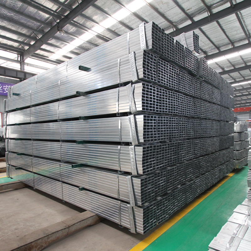 Rectangular tube bundles in workshop storage