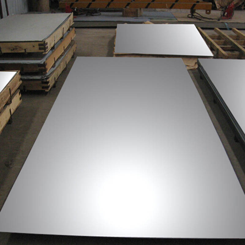 Stainless sheet stock prepared for packing