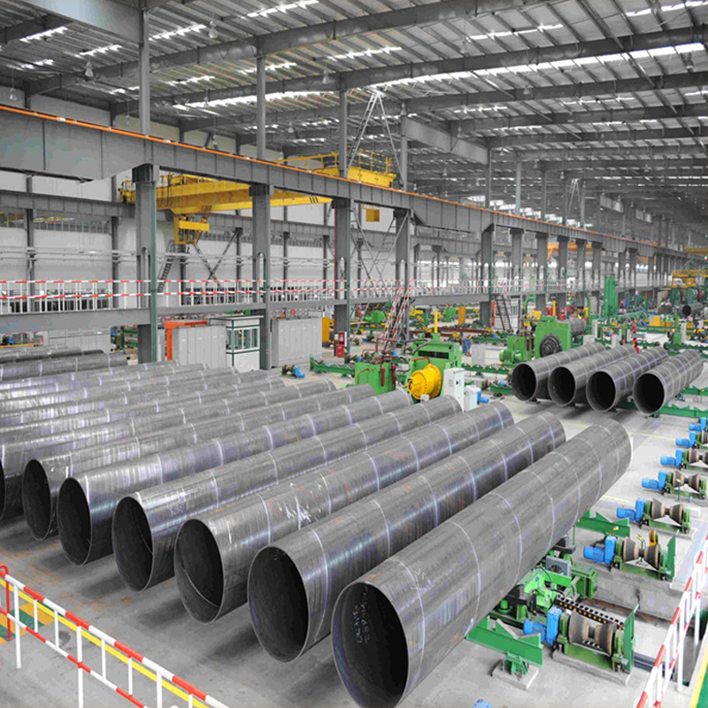 Circular hollow section in pipe workshop